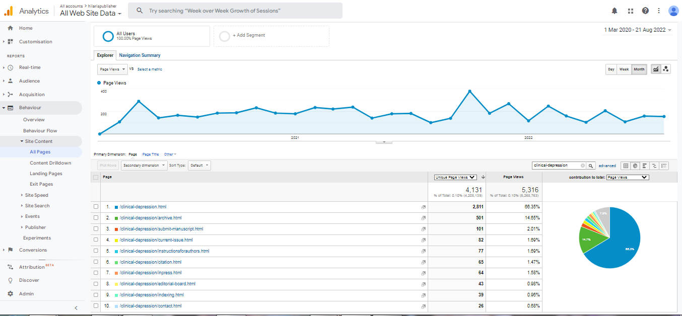 Visitor Analysis Report