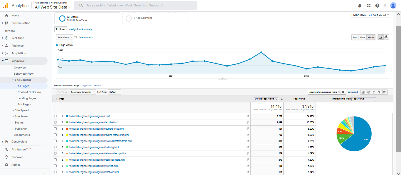 Visitor Analysis Report