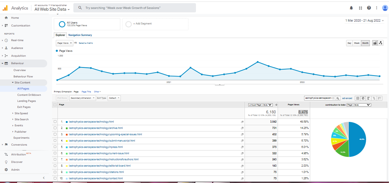 Visitor Analysis Report