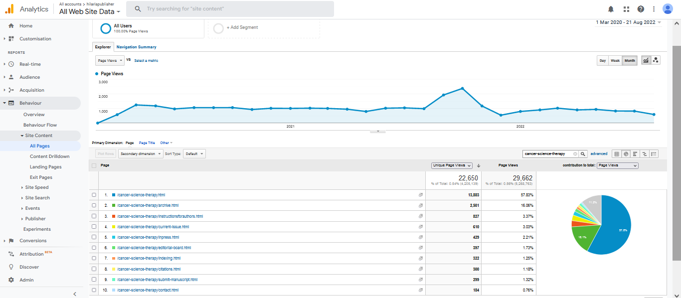 Visitor Analysis Report