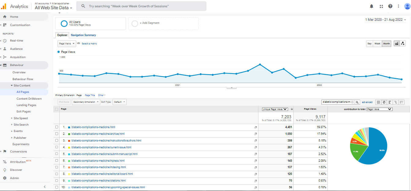 Visitor Analysis Report