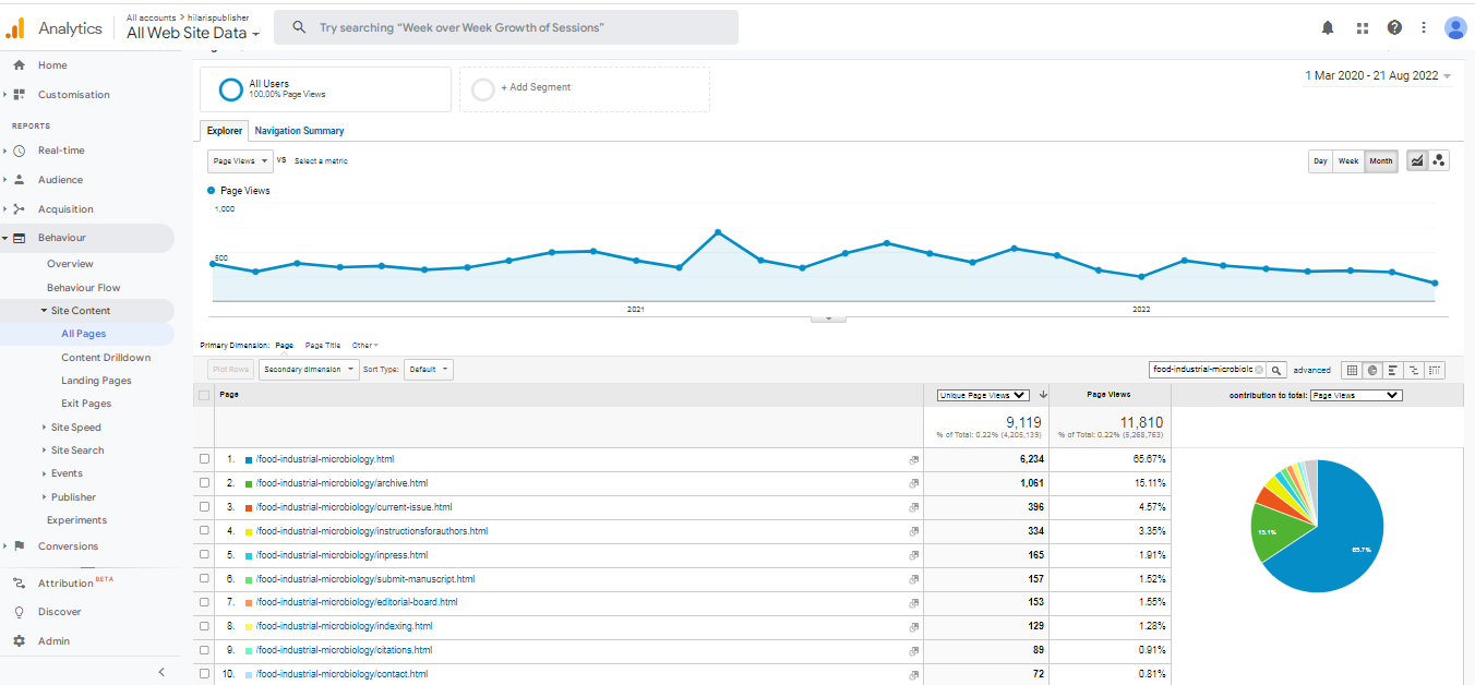 Visitor Analysis Report