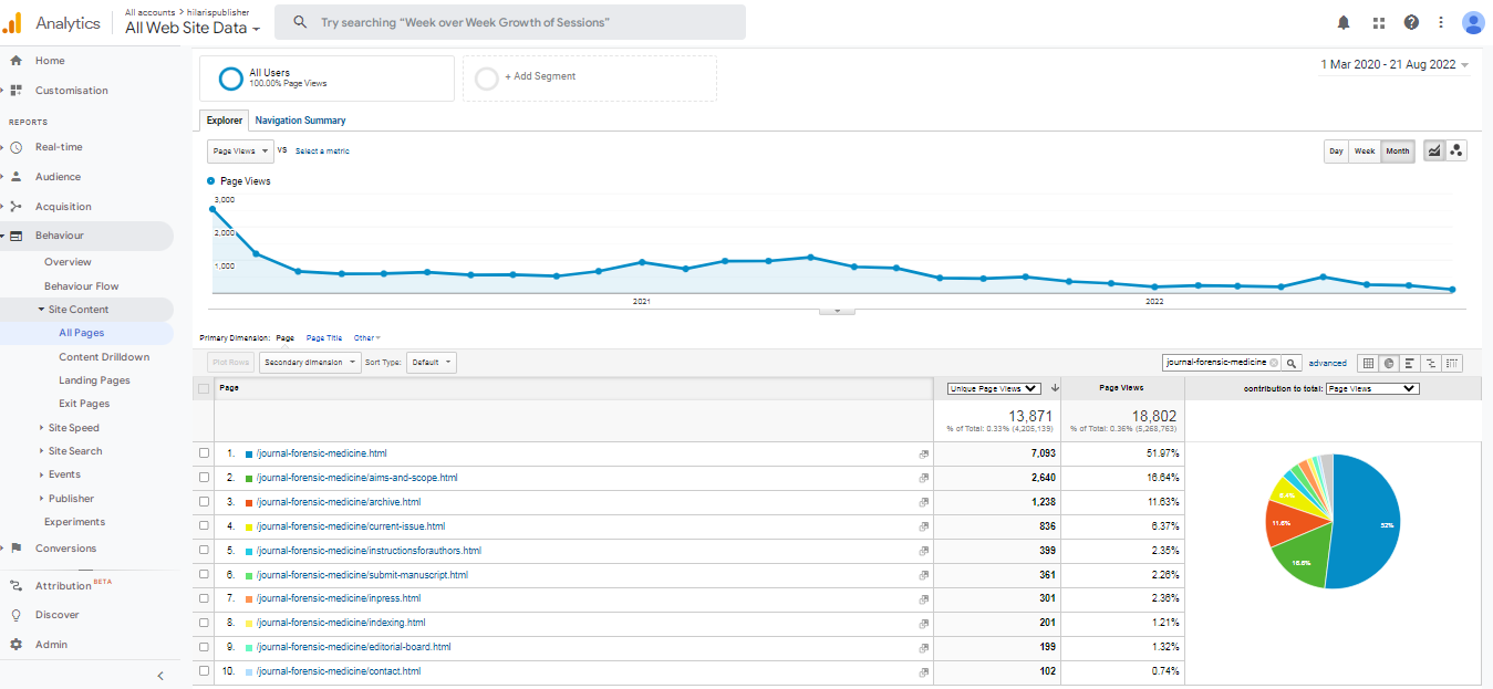 Visitor Analysis Report