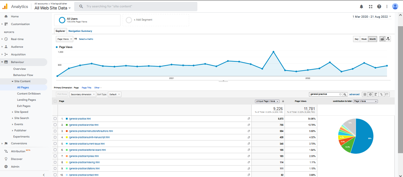 Visitor Analysis Report