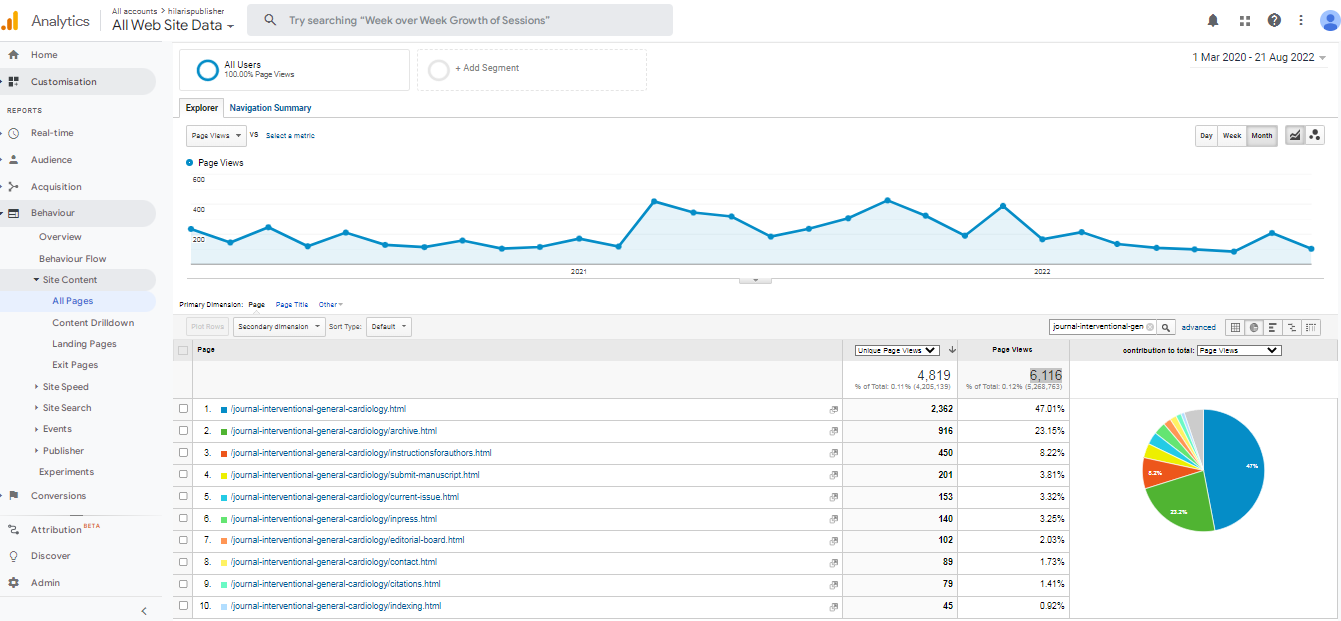 Visitor Analysis Report