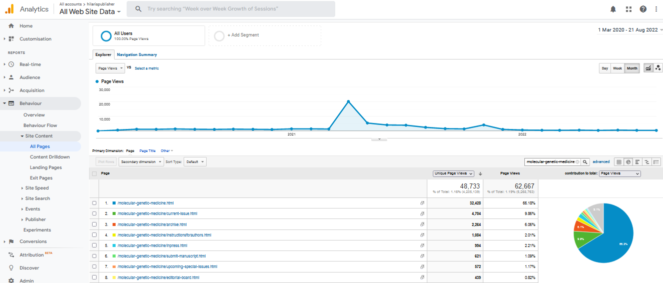 Visitor Analysis Report