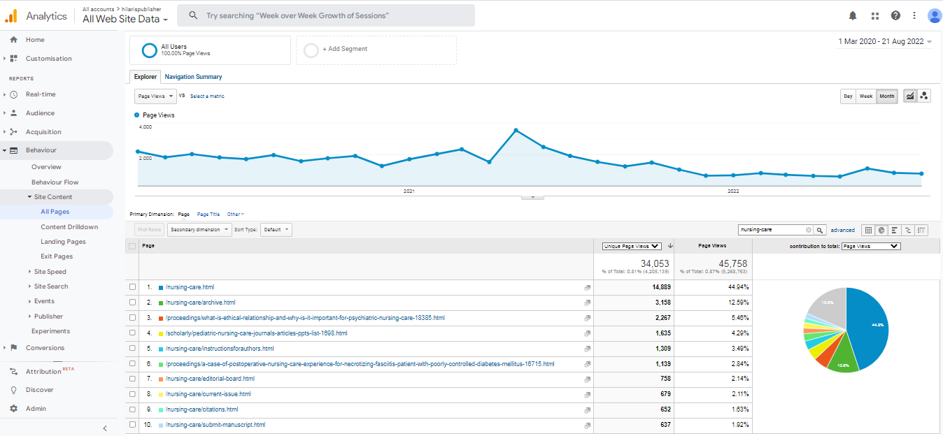 Visitor Analysis Report