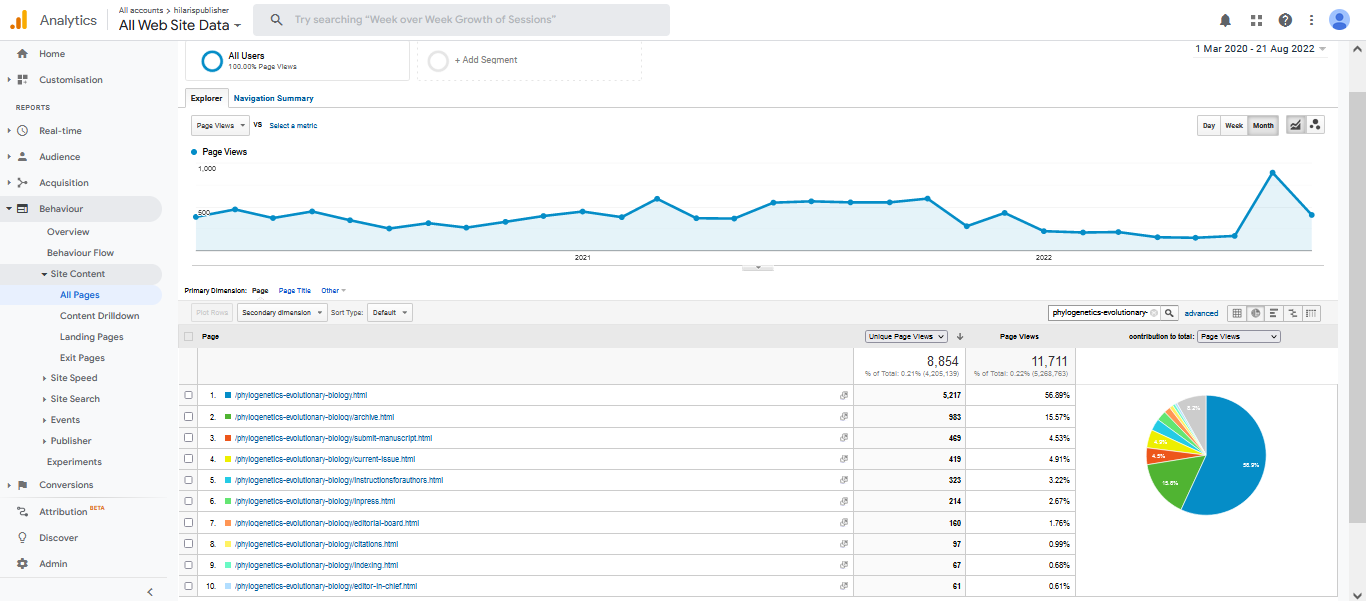 Visitor Analysis Report