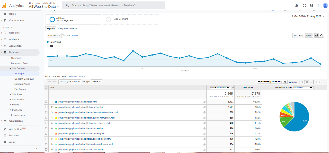 Visitor Analysis Report