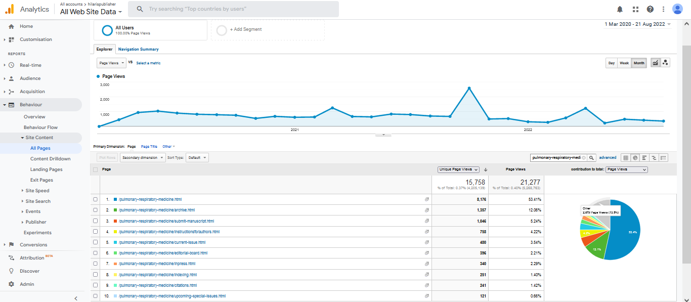 Visitor Analysis Report