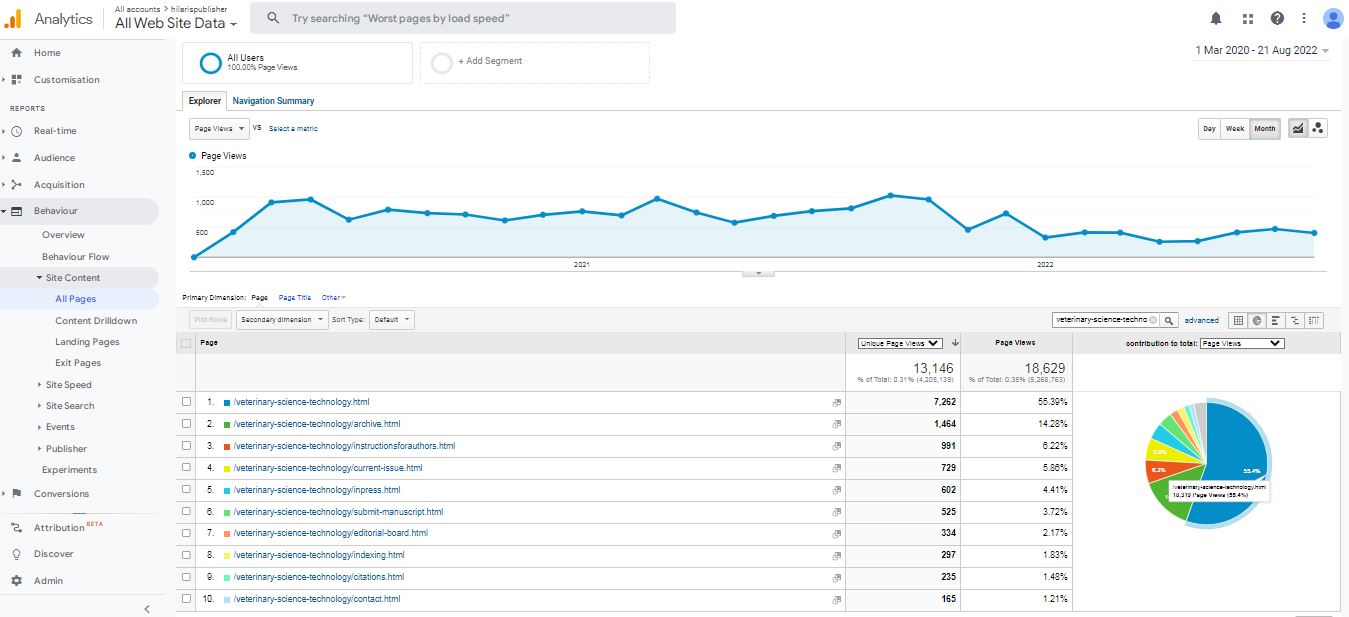 Visitor Analysis Report